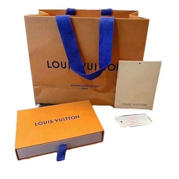 LOUIS VUITTON Storage Slider Box, Bag, Information Slip & Envelope