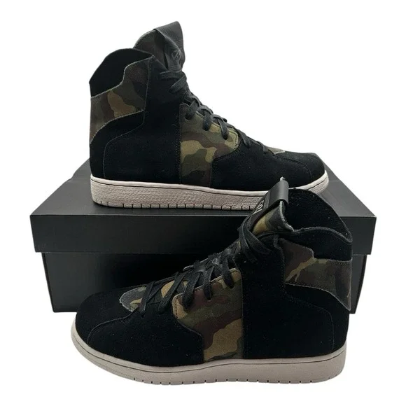 Jordan Westbrook 0.2 BG Shoes YOUTH Boys Size 6.5 Black‎ Sail Camo 854564-003