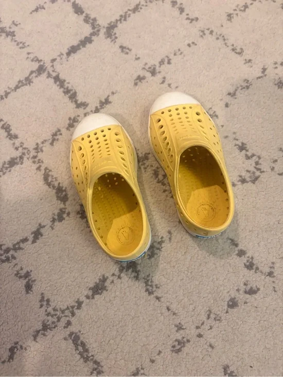 Toddler Natives - Yellow Slip-On Water-Friendly Shoes