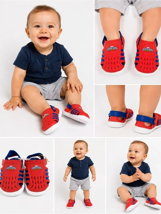 Marvel Super Hero Adventures Toddler Water Sandals – Size 3K – New With Tags