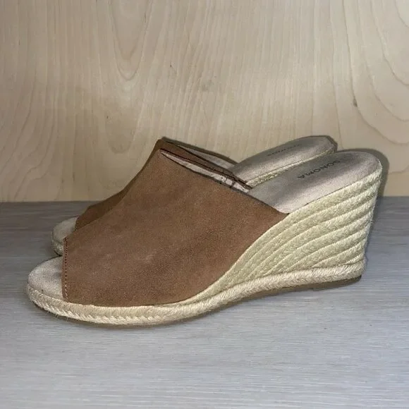 Sonoma Snalice Whiskey Leather Wedge Women's 9.5‎
