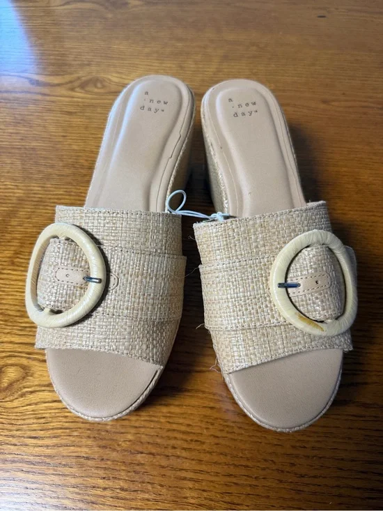 NWT A New Day Espadrille Wedges