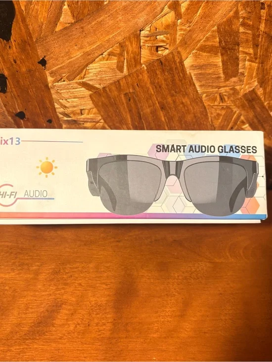 Smart Audio Glasses with Bluetooth — Black