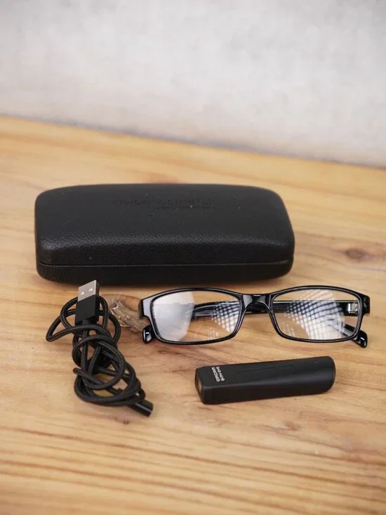 OrCam MyEye Wearable Assistive Device Low Vision Reader Smart Glasses Tested