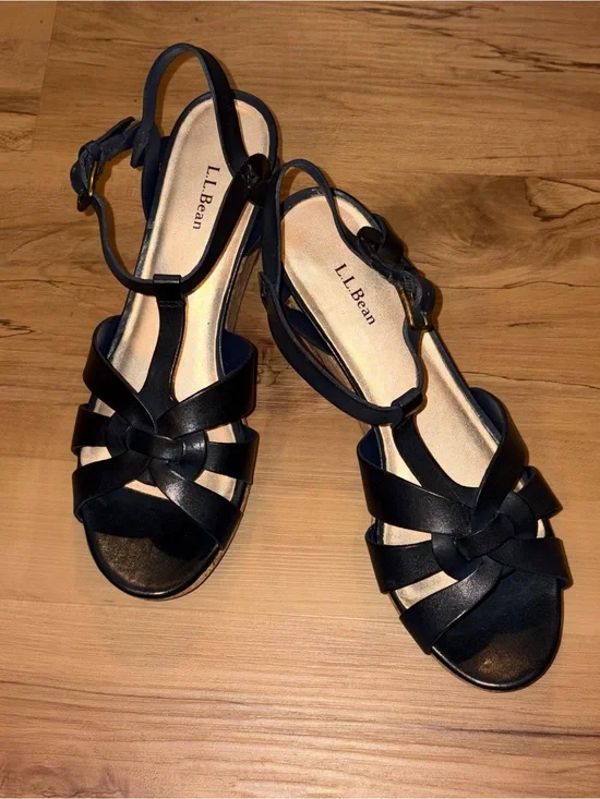 L.L. Bean wedge sandals