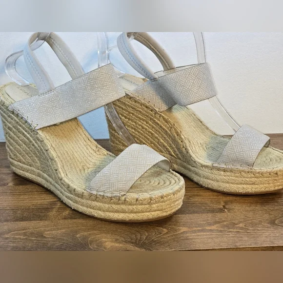 Katherine Kelly Orla Espadrilles Wedges Women's Size 11M