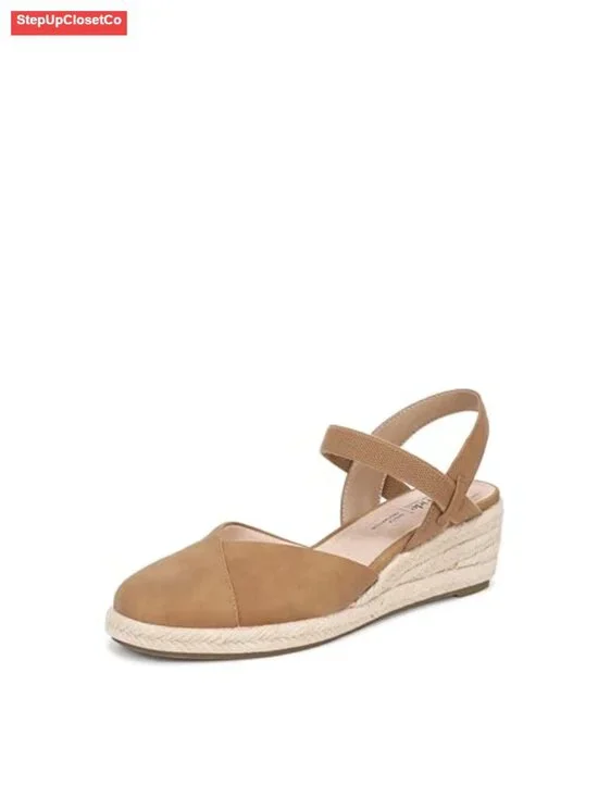 Espadrille Wedge Sandals with Soft System Comfort Technology