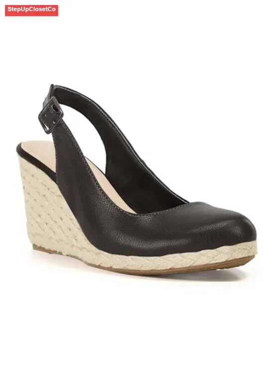 Womens Platform Wedges Sandals Espadrilles Closed Toe Slingback Pumps Ankle