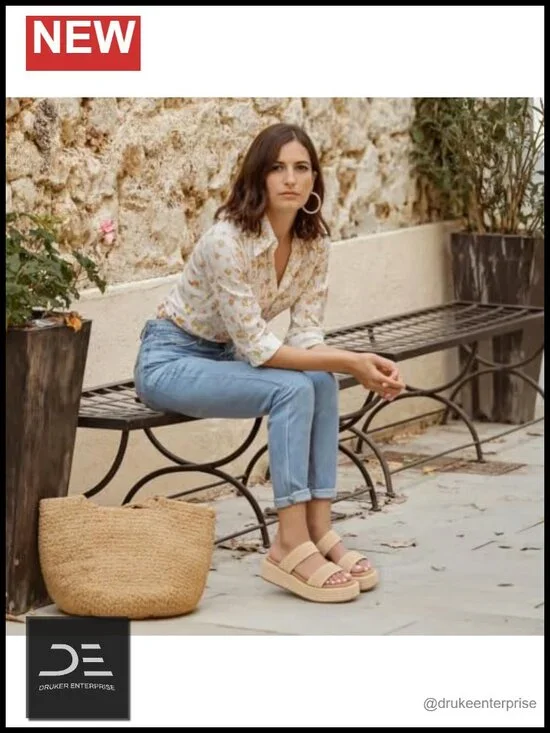 Wedge Espadrilles Slip On Summer Raffia Open Toe Dressy Sandals Comfortable