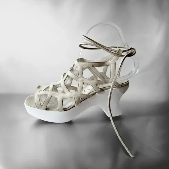 Roger Vivier Rare Sculptural Prototype Sandals 36