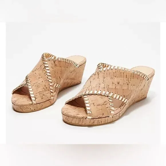 Jack Rogers Cross Band Mid-Wedge - Sloane 7.5