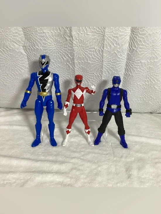Power Rangers Lot of 3 Action Figures Dated 2019 - 2021