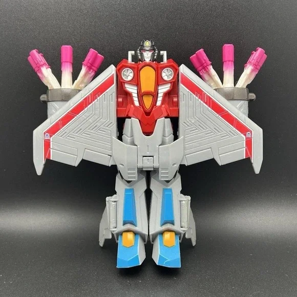 Transformers Generations Starscream Action Figure Decepticon Jet Grey Red Blue