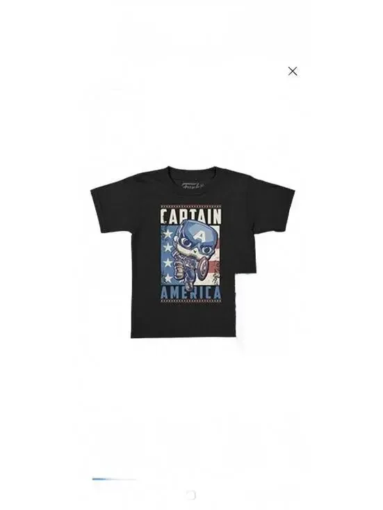 Captain America  Marvel tee size L and Pocket Pop