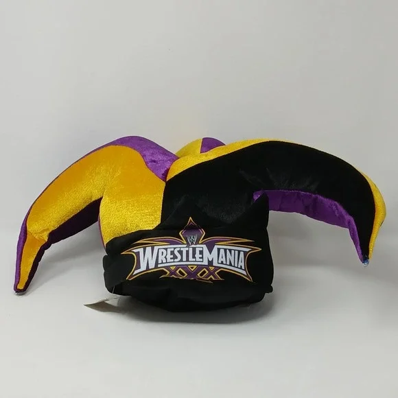 2014 WWE Authentic Product Wrestlemania XXX Jester Hat New With Tags, Rare