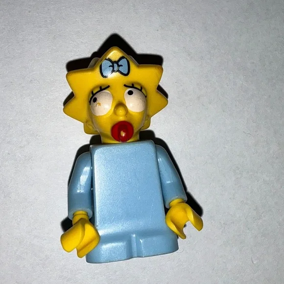 Lego Maggie Simpson Collectible Minifigure Simpsons Series 1 old used