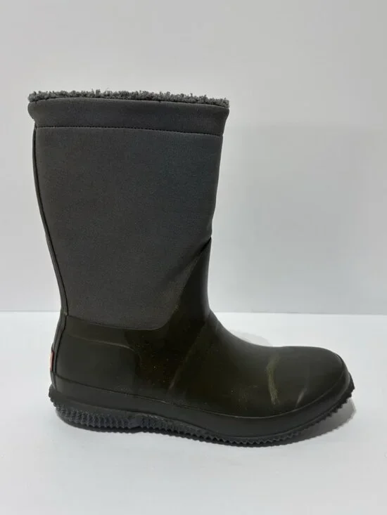 Hunter Women’s Original Insulated Roll Top Sherpa Boots Stratus/Luna, Size 8 M