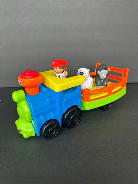 Little People Train set with 3 characters
