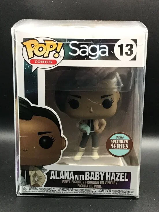 Funko Pop Saga Alana with Baby Hazel #13 Specialty Series Vinyl Figure Protector