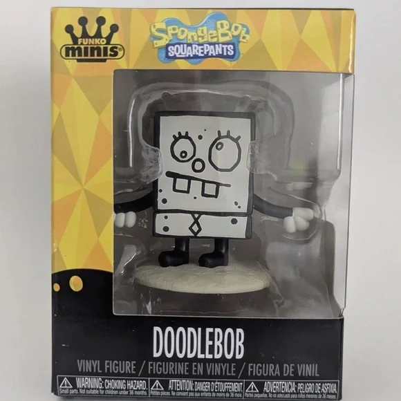 Funko Minis Vinyl Figure – DoodleBob‎ (SpongeBob SquarePants) ✨ Rare