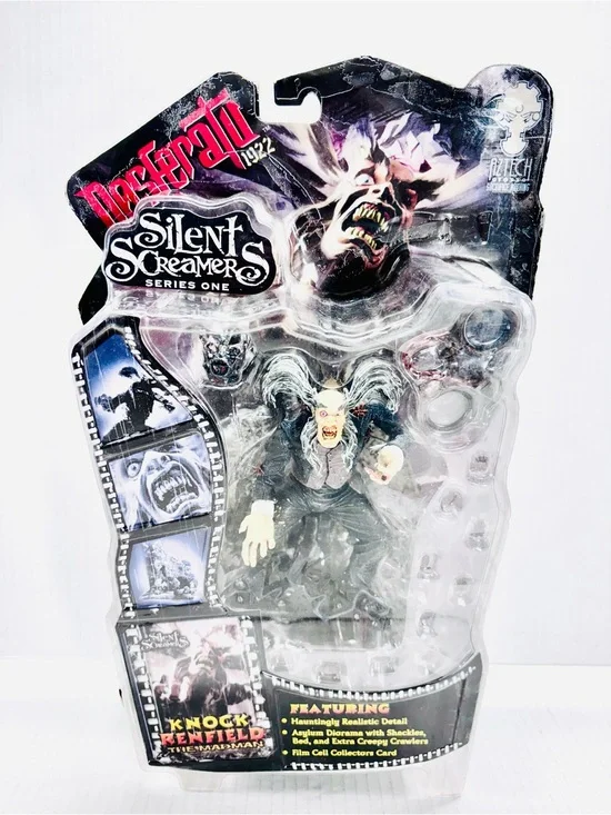 Silent Screamers Series 1 Nosferatu 1922 Knock Renfield the Madman Figure AzTech