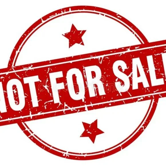 NOT FOR SALE