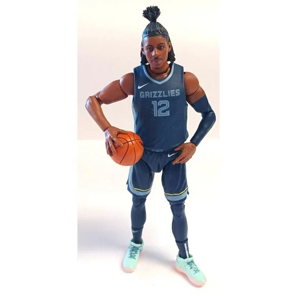 Hasbro Starting Lineup Ja Morant Memphis Grizzlies NBA Series 1 Figure Loose 6
