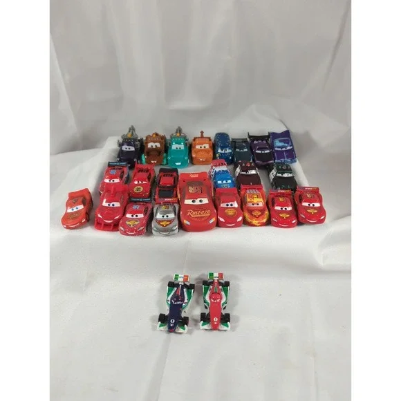 Cars The Movie Lot Of 25 Various Charactors Disney Pixar