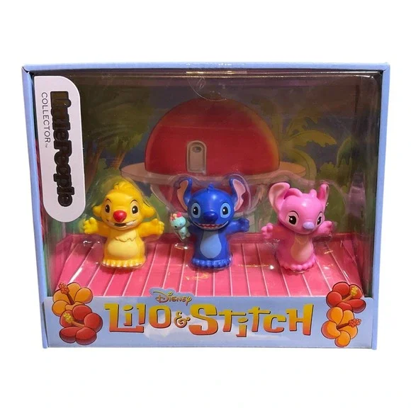 Fisher Price Little People Collector Disney Lilo & Stitch Figures Stitch Angel