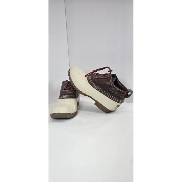 LL Bean Women's Rubber Moc Low Bean Boots Duck‎ Shoes - 6M Multcolor Boots