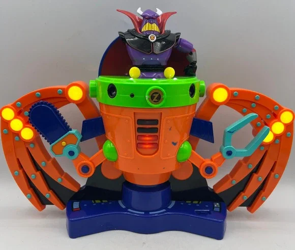 Disney Pixar Toy Story Zurg Spaceship Playset Lights Sounds Figure Working Toy