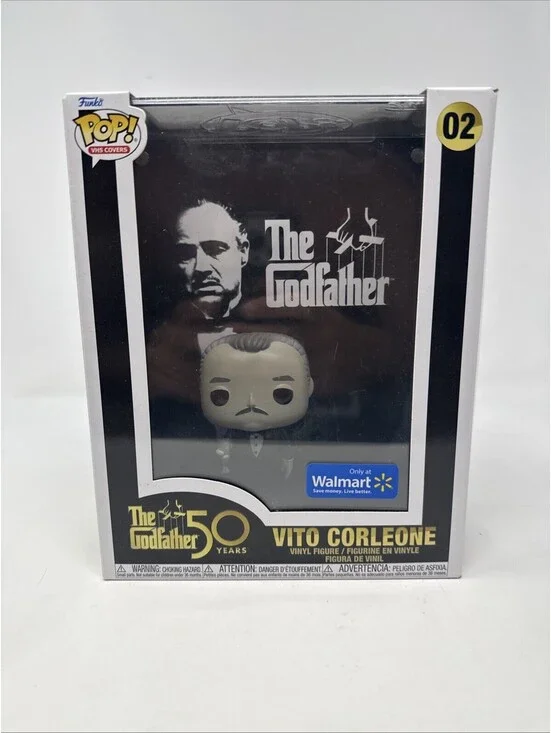 Funko Pop! Small Cover CaseVito Corleone (Black & White)  Walmart (Exclusive) 02
