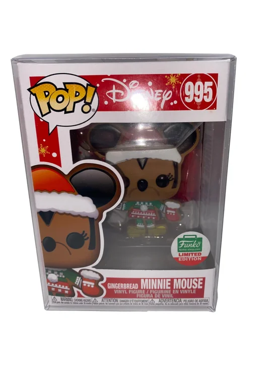 Funko Pop! Disney Gingerbread Minnie Mouse Figure 995 Limited Edition Holiday