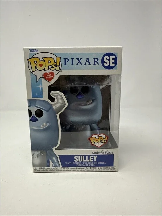 Funko Pop! Sulley Blue Metallic Make-A-Wish with Purpose Monsters