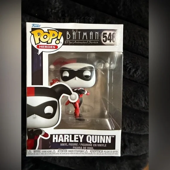 NEW Funko Pop! Heroes: Batman The Animated Series Harley Quinn #546 vinyl figure