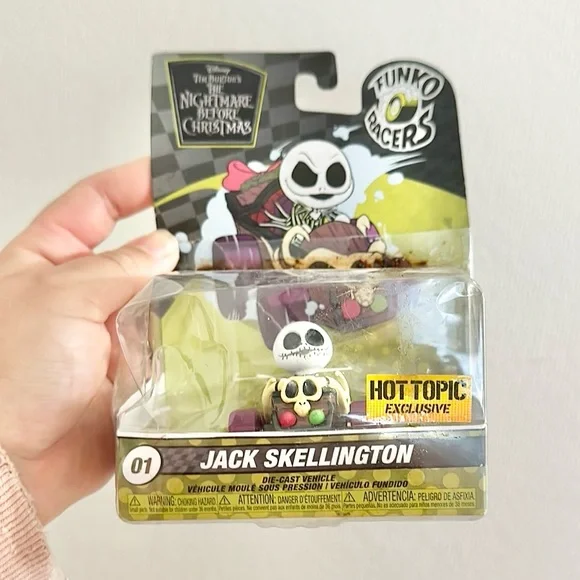 Funko Pop Jack Skellington Hot Topic Exclusive funko racers