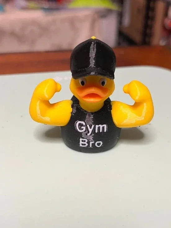Ducking gym bros