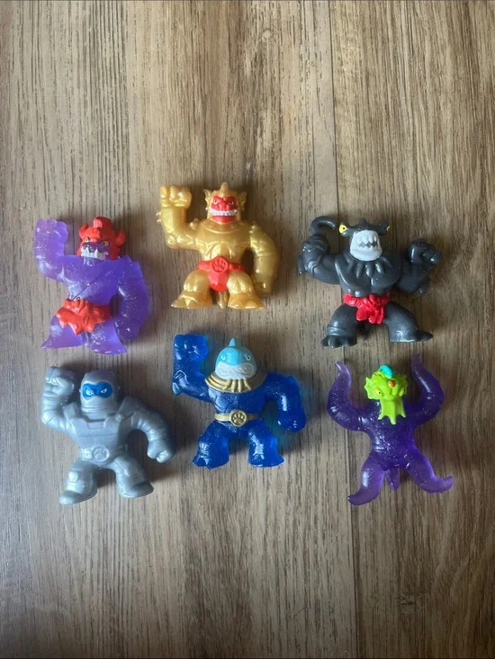 Heroes Of Goo Jit Zu Mini Lot of 6
