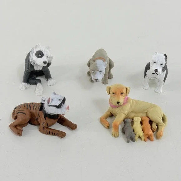 Lot of 8 Vintage Lil Homies Hood Hounds Mixed Series Homie Dogs Some Rare & HTF