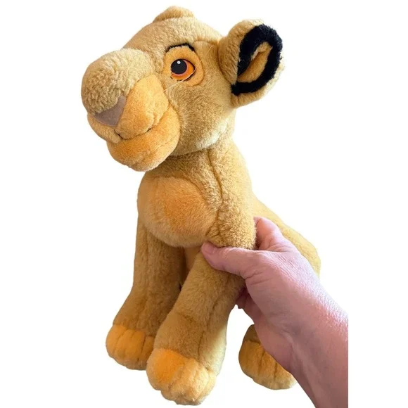 Disney Simba Plush oTan Excellent Lion‎ King Disneyland Walt Disney World