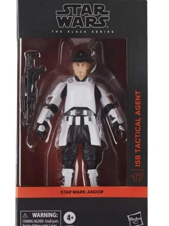 Hasbro Star Wars The Black Series ISB Tactical Agent - White & Black