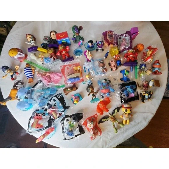 50+ Collectible McDonald's Toys NIB‎ & Loose Many Vintage Fun, Unique Pieces