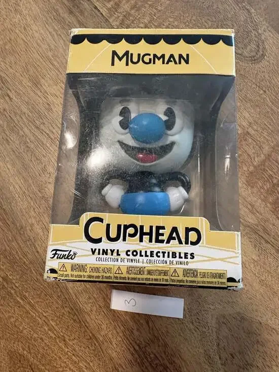Funko Cuphead Mugman Standard Multicolor Vinyl Figure Video Game Collectible