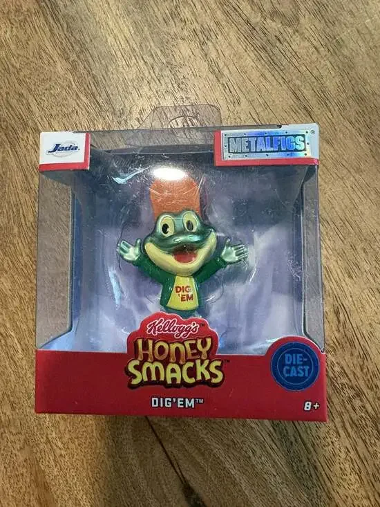 Jada Toys Kellogg's Honey Smacks Dig 'Em Metalfigs Mini Green Die-Cast Figure