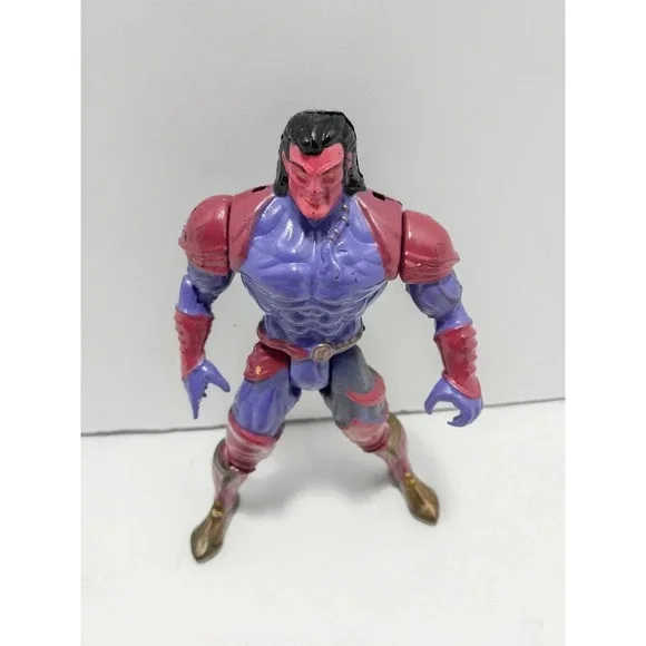Toy Biz Marvel X Men Exodus Action Figure 1995 90s Toy Purple Pink 5