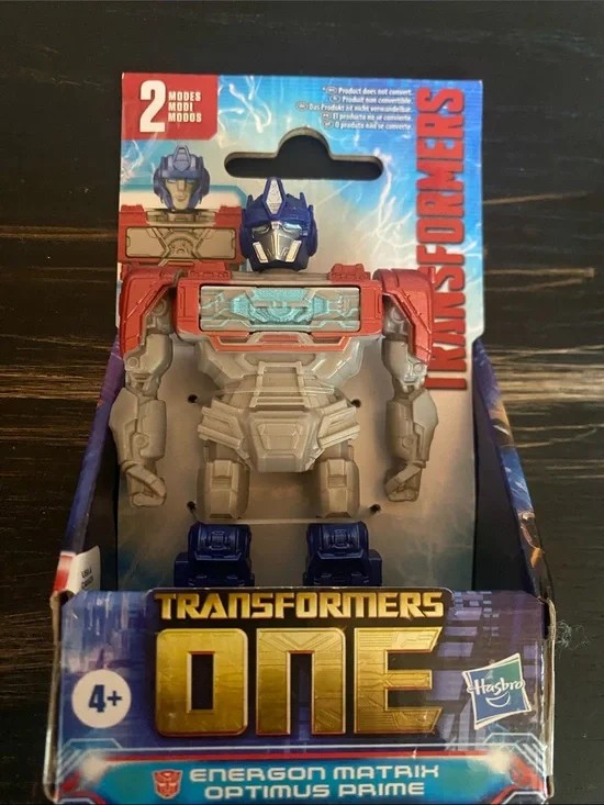 Hasbro Transformers ONE Optimus Prime Figure - Blue, Red & Silver