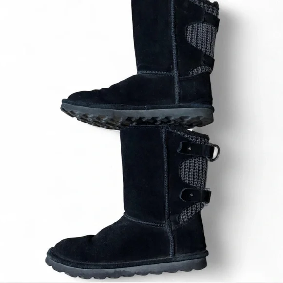 BearPaw Black Winter Boots