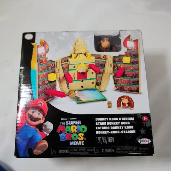 Super Mario Bros Movie Donkey Kong Stadium Playset JAKKS Pacific NEW Sealed