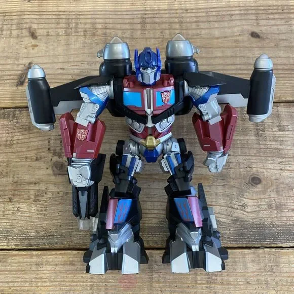 2008 Transformers Mega Power Bots OPTIMUS PRIME Hasbro 12