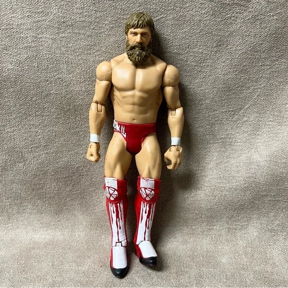 2012 Daniel Bryan Danielson Beard Basic Action Figure - WWE WWF WCW TNA - Mattel